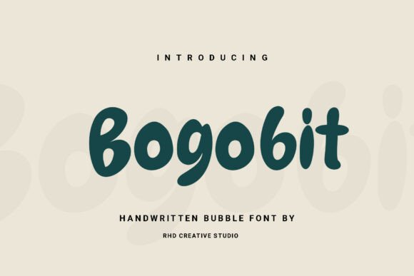 Bogobit: A Whimsical Font for Brighter Designs