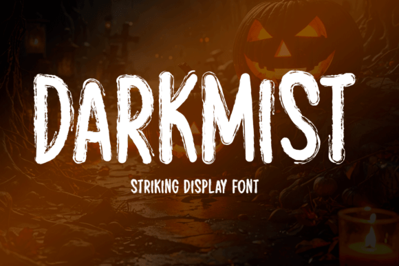 Darkmist: A Bold Display Font for Creative Projects