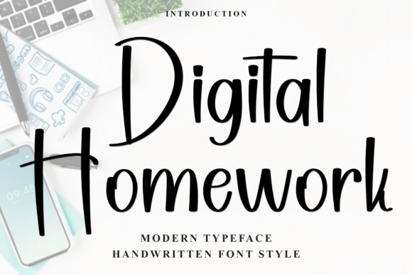 Digital Homework: A Festive Typeface for Holiday Magic