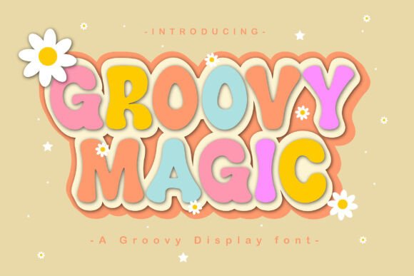 Groovy Magic: The Playful Typeface That Elevates Bold Design