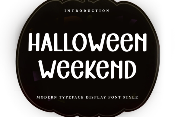Halloween Weekend Font: A Creative Essential