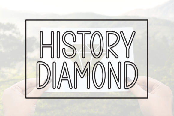 History Diamond: A Laid-Back Typeface for Creative Expression