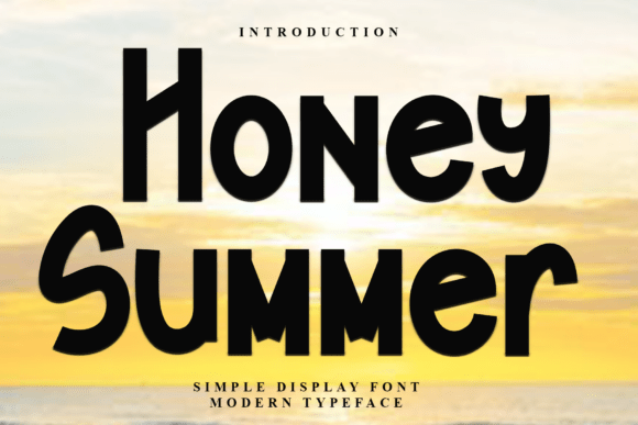 Honey Summer: A Versatile Font for Modern Creative Needs