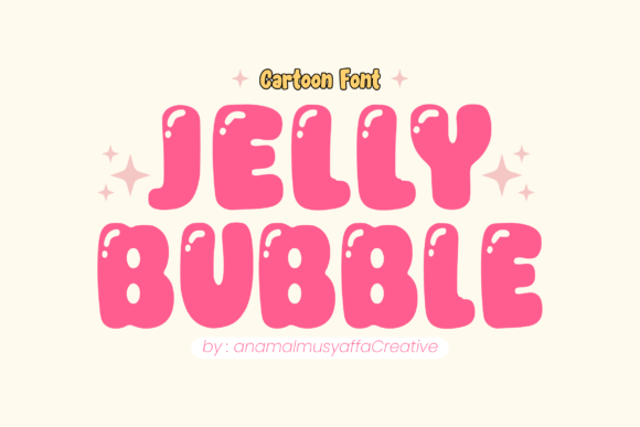 Jelly Bubbles: A Playful Font with Practical Potential