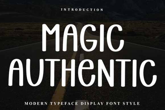Magic Authentic: A Versatile Font for Creative Design Projects