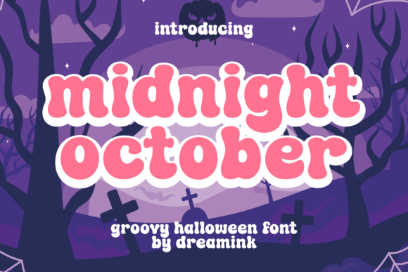 Midnight October: A Retro Halloween Font for Every Creator