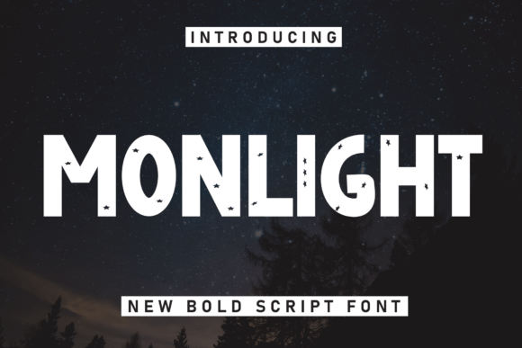 Monlight: A Breezy Typeface for Casual Creativity
