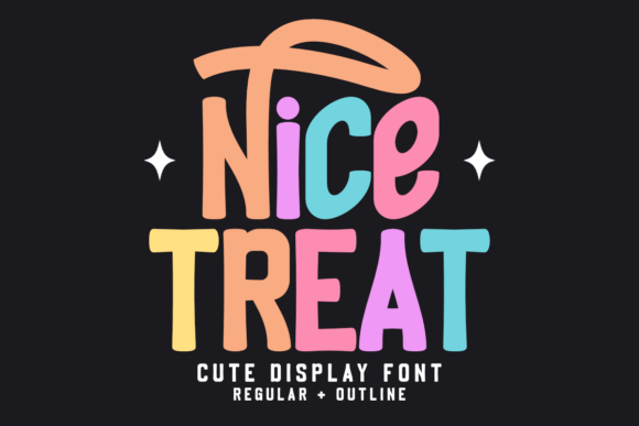 Nice Treat: Sweeten Your Designs with a Playful, Versatile Display Font