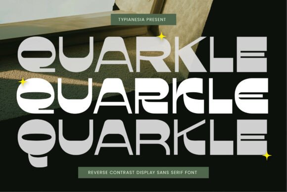 Quarkle: A Bold, Retro-Inspired Font for Modern Design Projects