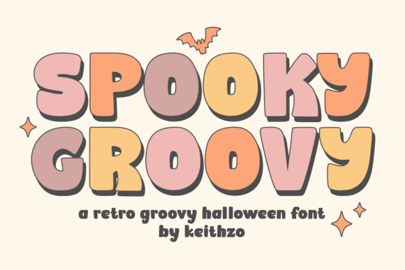 Spooky Groovy: A Retro Halloween Font with Modern Appeal
